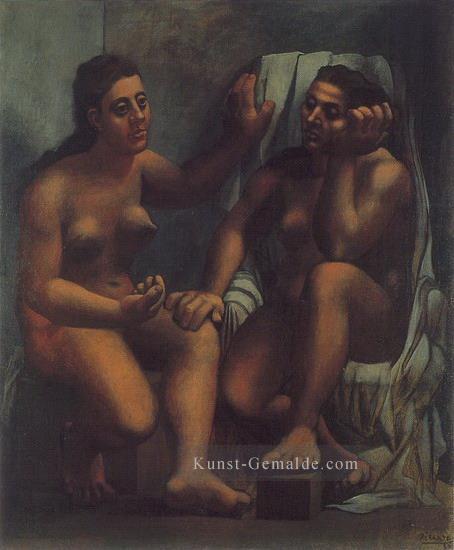 Deux baigneuses assises 1920 kubist Pablo Picasso Ölgemälde